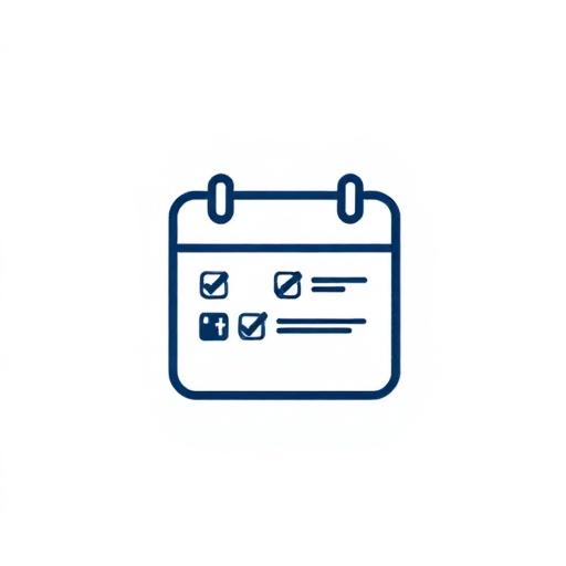 Maintenance calendar